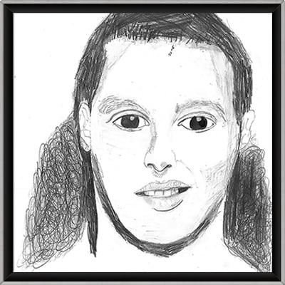 Interaction-landing-animated (demo) 29 Globe art - portret black & white
