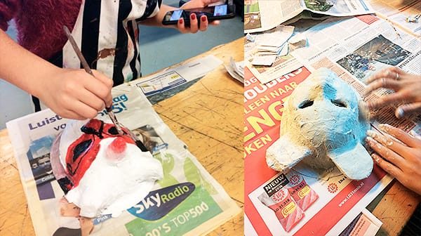 Expositie maskers cultuur-identiteit