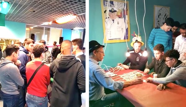 Fancy fair en casino feest 1 Leuke middag tijdens de fancy fair