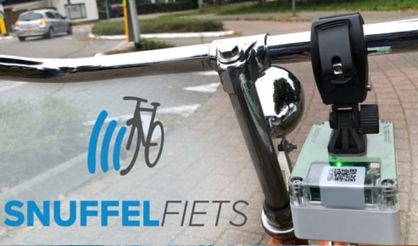 Aftrap fijnstofproject - snuffelfiets