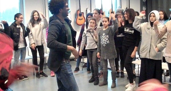 Oefenen voor optreden met vocal statements