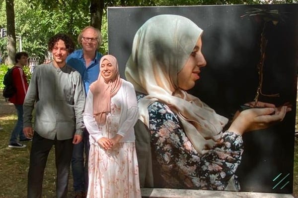 Beelden expositie maliebaan billboard