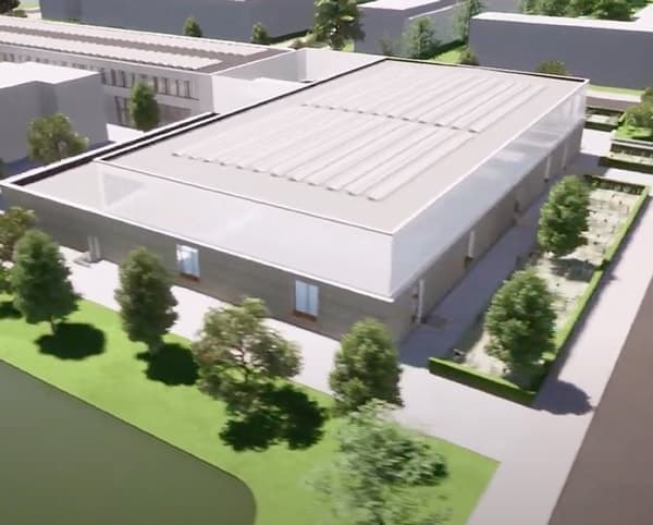 Impressie van het nieuwe schoolgebouw