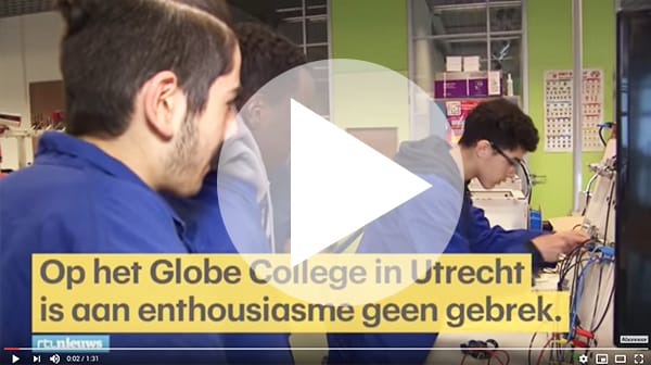 Globe bij RTL-Nieuws over Techniekonderwijs